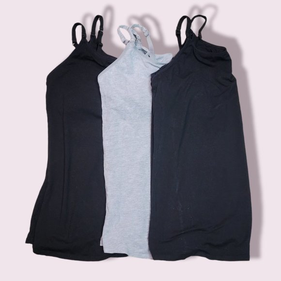 Secret Treasures Tops - Set of 3 Secret Treasures Breastfeeding Tank Tops size 2X